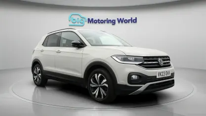 Used VW T-Cross Black Edition 110 HP (80 kW) 2023 Grey SUV