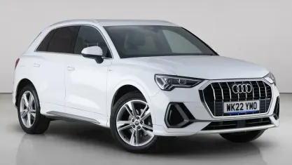 Used Audi Q3 S-Line 150 HP (110 kW) 2022 White SUV