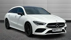 White Used 2023 Mercedes CLA180 AMG Line Premium Plus Sedan | £27,150 (Fair price)