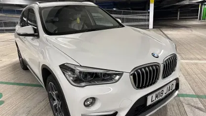 Used BMW X1 xLine 192 HP (141 kW) 2018 White SUV