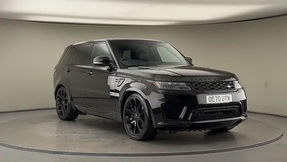 Santorini black Used 2021 Land Rover Range Rover Sport Autobiography Dynamic SUV | £37,300 (Fair price)