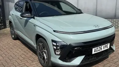 New Hyundai Kona N Line 129 HP (94 kW) 2025 Green SUV