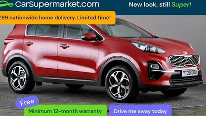 Used Kia Sportage 132 HP (97 kW) 2020 Red SUV