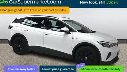 Used VW ID.4 Pure 108 kW (148 HP) 2021 White SUV