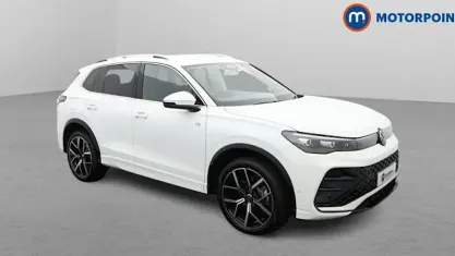 Używany VW Tiguan R-line 204 KM (150 kW) 2025 Biały SUV