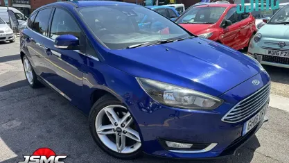 Używany Ford Focus Titanium 125 KM (91 kW) 2016 Niebieski Hatchback