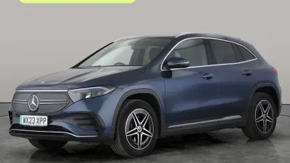 Used Mercedes EQA250+ AMG line 139 kW (190 HP) 2023 Blue SUV