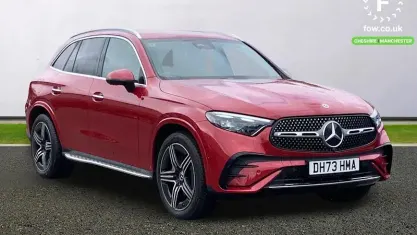 Used Mercedes GLC220 AMG line 197 HP (144 kW) 2023 Red SUV