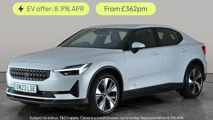 Silver Used 2022 Polestar 2 Long Range Dual motor Hatchback | £22,214 (Fair price)
