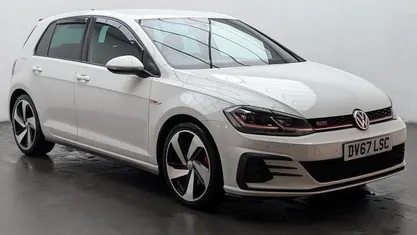White Used 2017 VW Golf VII GTI Hatchback | £15,400 (Fair price)