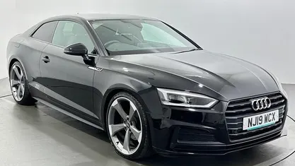 Used Audi A5 Black Edition 150 HP (110 kW) 2019 Black Coupe