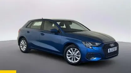 Used Audi A3 Sportback Advanced 150 HP (110 kW) 2022 Blue Hatchback