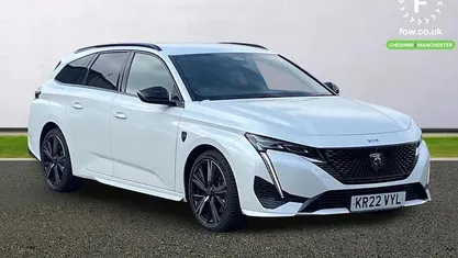 Begagnad Peugeot 308 SW Premium 179 HK (131 kW) 2022 Vit Kombi