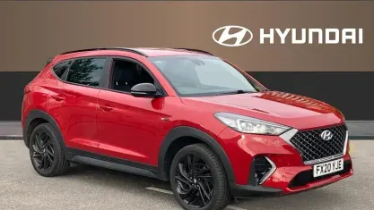 Used Hyundai Tucson N Line 136 HP (100 kW) 2020 Red SUV