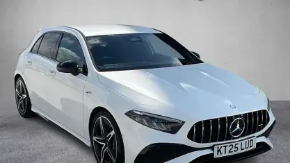Used Mercedes A35 AMG Premium 306 HP (225 kW) 2025 White Hatchback