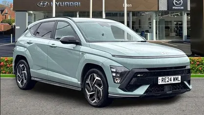 Used Hyundai Kona N Line 120 HP (88 kW) 2024 Green SUV
