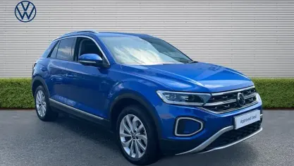 Used VW T-Roc Style 190 HP (139 kW) 2023 Blue SUV