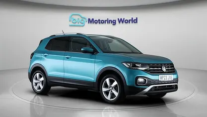 Used VW T-Cross SEL 110 HP (80 kW) 2022 Turquoise SUV