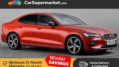 Red Used 2019 Volvo S60 R-Design Sedan | £16,197 (Fair price)