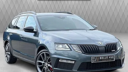 Used Skoda Octavia vRS 245 HP (180 kW) 2019 Grey Estate