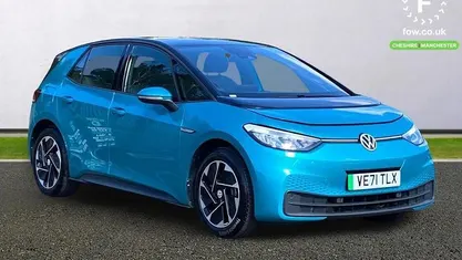 Used VW ID.3 Comfortline 106 kW (145 HP) 2022 Turquoise Hatchback