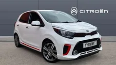 White Used 2019 Kia Picanto GT-Line Hatchback | £10,088 (Fair price)