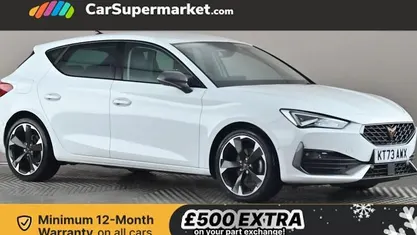 White Used 2023 Cupra Leon Hatchback | £17,697 (Fair price)