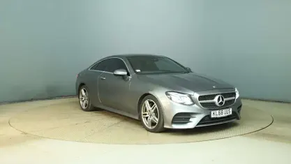 Used Mercedes E220 AMG line 194 HP (142 kW) 2019 Grey Coupe