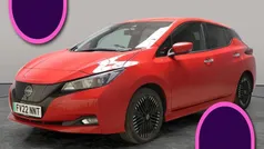 Red Used 2022 Nissan Leaf N-Connecta Hatchback | £9,313 (Fair price)