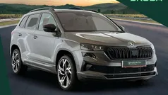 Graphite grey Used 2025 Skoda Karoq SportLine SUV | £28,590 (Fair price)