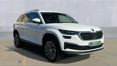 Moon white Used 2024 Skoda Kodiaq SE L Executive SUV | £29,450 (Fair price)