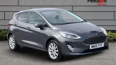Grey Used 2018 Ford Fiesta Titanium Hatchback | £7,995 (Fair price)