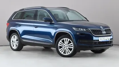 Used Skoda Kodiaq SE L 150 HP (110 kW) 2020 Blue SUV