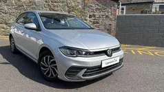 Silver Used 2023 VW Polo Life Hatchback | £15,295 (Fair price)