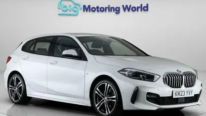 Used BMW 118 M Sport 136 HP (100 kW) 2023 White Hatchback