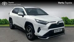 White Used 2024 Toyota RAV4 Hybrid Design SUV | £34,982 (Fair price)