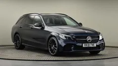 Blue Used 2021 Mercedes C200 AMG line Estate | £21,700 (A bit pricey)