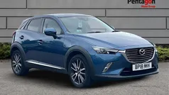 Blue Used 2017 Mazda CX-3 Inclusive SUV | £9,495 (Fair price)