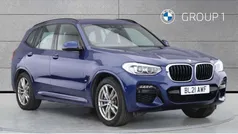 Blue Used 2021 BMW X3 M Sport SUV | £27,450 (Super price)