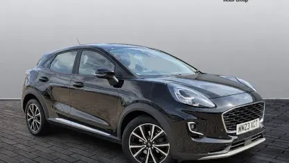 Used Ford Puma Titanium 125 HP (91 kW) 2023 Black SUV