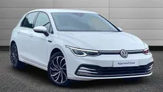 White Used 2021 VW Golf VIII Style Hatchback | £19,950 (Fair price)