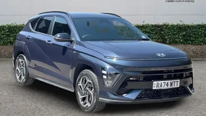 Used Hyundai Kona N Line 120 HP (88 kW) 2025 Blue SUV