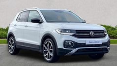 White Used 2022 VW T-Cross SEL SUV | £16,998 (Fair price)