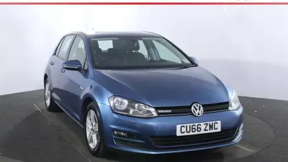 Used VW Golf VII Edition 116 HP (85 kW) 2016 Blue Hatchback