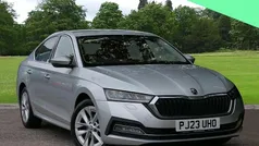 Brilliant silver metallic Used 2023 Skoda Octavia SE L Hatchback | £20,395 (Fair price)