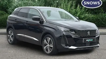 Used Peugeot 3008 Allure 131 HP (96 kW) 2022 Black SUV