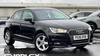 Black Used 2018 Audi A1 Sportback Sport Hatchback | £14,449 (Fair price)