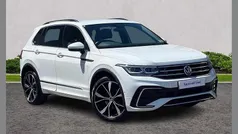 White Used 2021 VW Tiguan R-line SUV | £24,995 (Fair price)