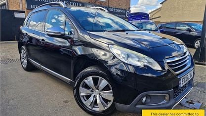 Second-hand Peugeot 2008 Allure 82 CP (60 kW) 2016 Negru SUV