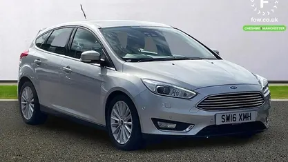 Used Ford Focus Titanium X 182 HP (133 kW) 2016 Silver Hatchback